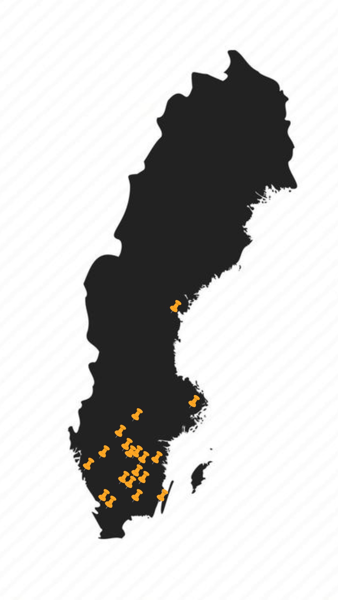 Consolidate besökta städer
