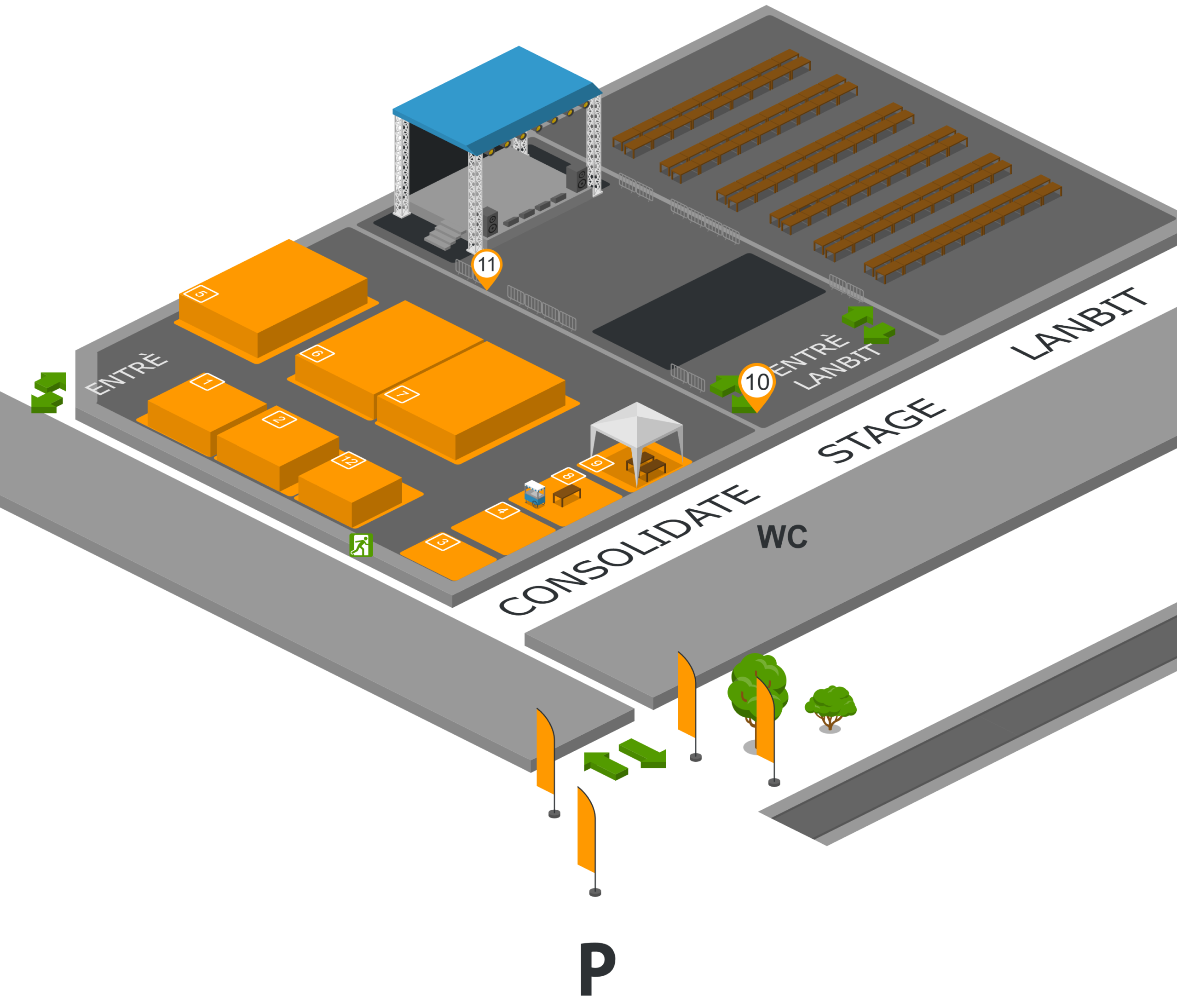 Consolidate Kungsbacka Platskarta 2026